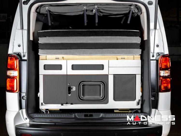 Volkswagen ID Buzz Camper Kit - Sleeping Platform w/ Kitchen Box - Gray